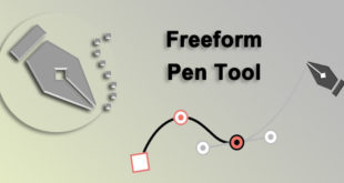 ابزار freeform pen tool